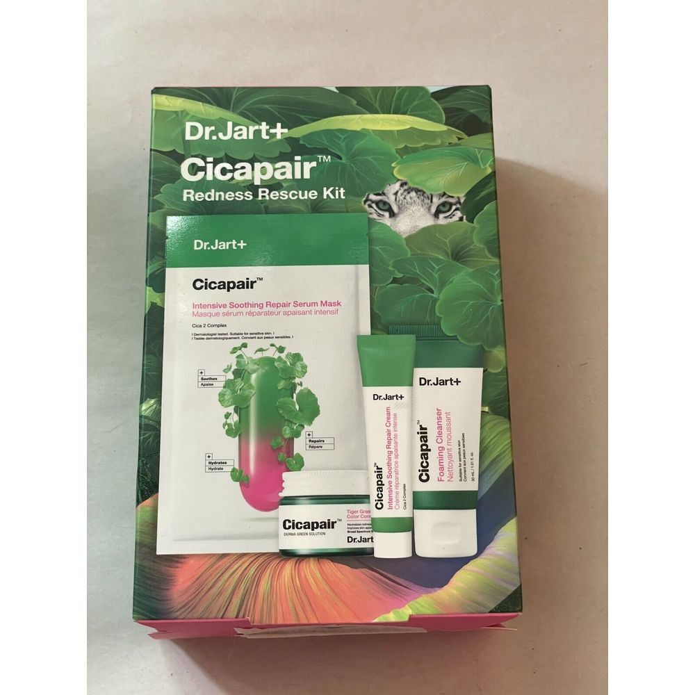 Dr. Jart+ Cicapair Redness Rescue Kit Sensitive‎ Skin Soothing Correcting NEW